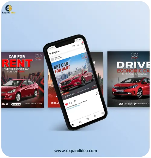تصميمات لمعرض سيارات